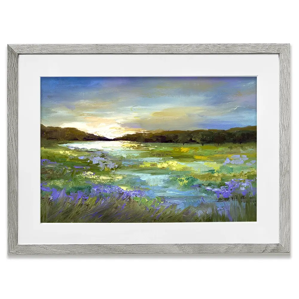 Radiant Evening Framed Art Print Radiant Evening Framed Art Print wall art product Sheila Finch