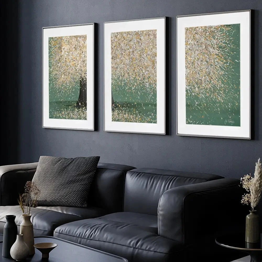 Radiant Love Framed Art Print Trio Radiant Love Framed Art Print Trio wall art product Jo Gough
