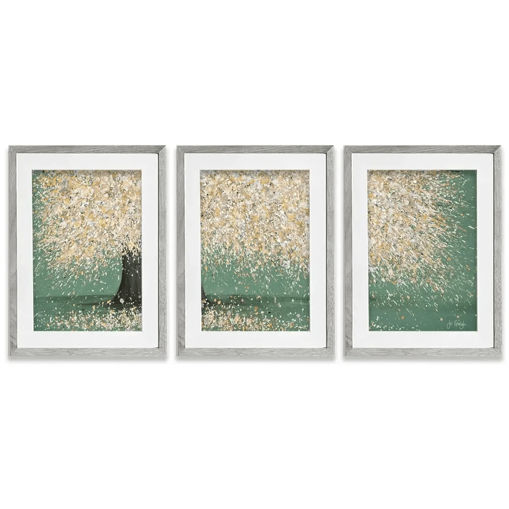 Radiant Love Framed Art Print Trio Radiant Love Framed Art Print Trio wall art product Jo Gough