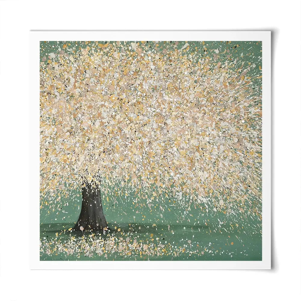 Radiant Love Square Art Print Radiant Love Square Art Print wall art product Art Print Shop