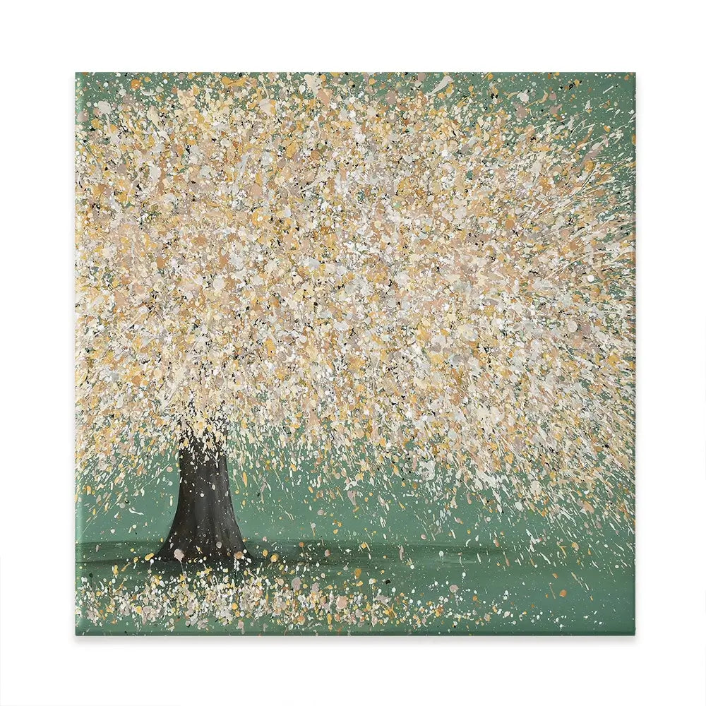 Radiant Love Square Canvas Print Radiant Love Square Canvas Print wall art product Art Print Shop