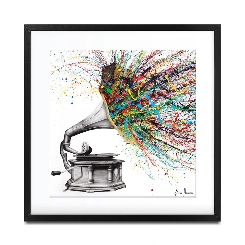 Radical Rhapsody Square Framed Art Print Radical Rhapsody Square Framed Art Print wall art product Ashvin Harrison