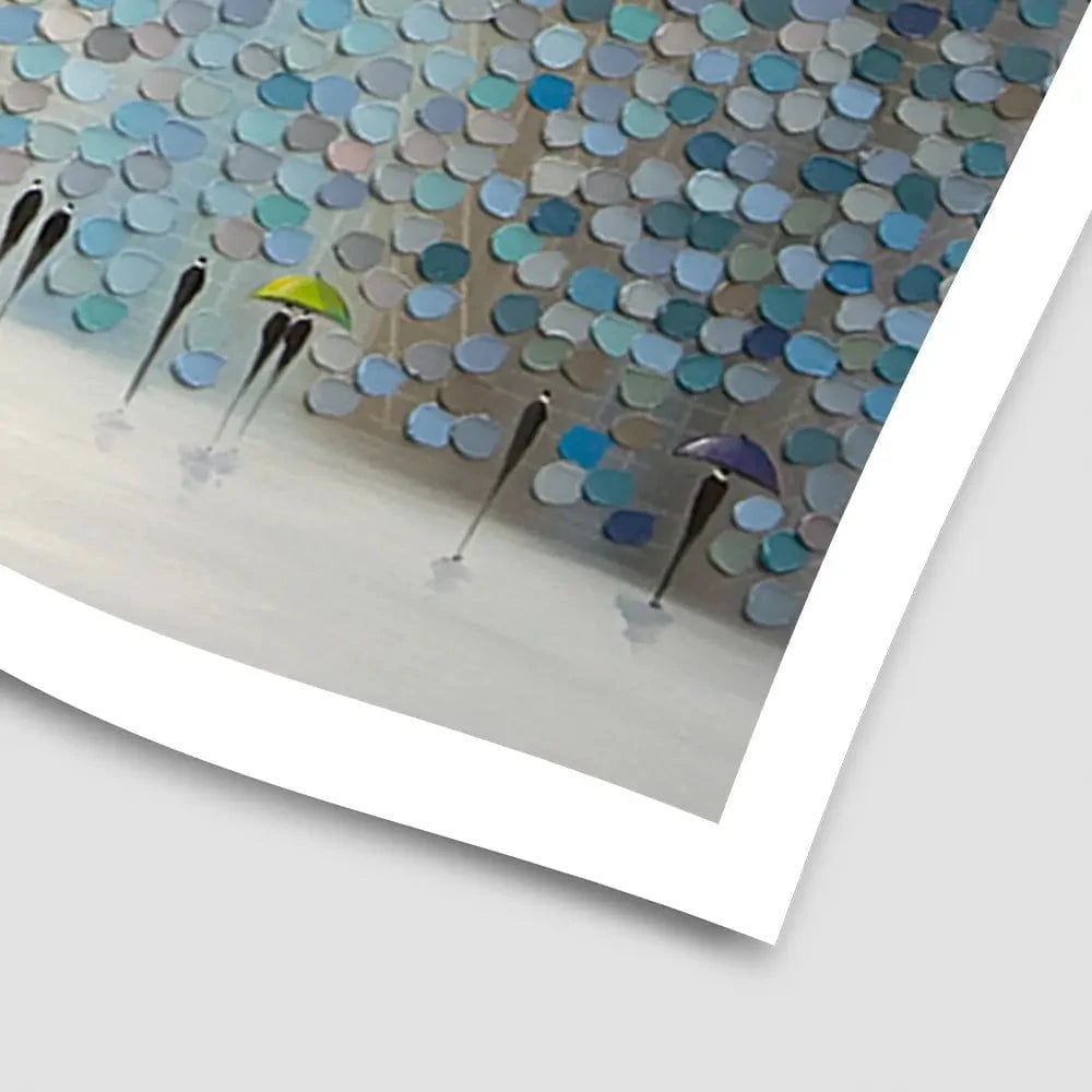 Rain Symphony Art Print Rain Symphony Art Print wall art product Ekaterina Ermilkina