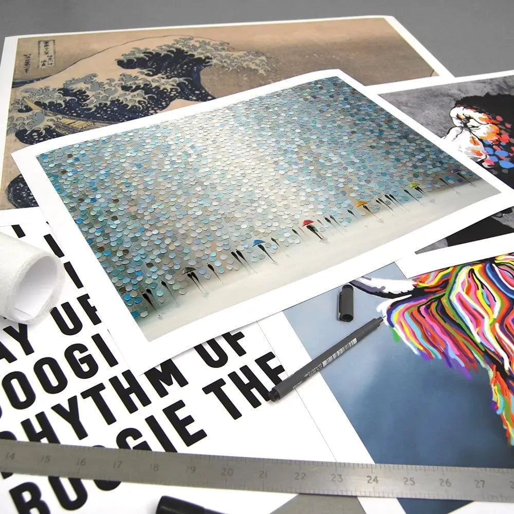 Rain Symphony Art Print Rain Symphony Art Print wall art product Ekaterina Ermilkina