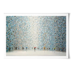 Rain Symphony Art Print Rain Symphony Art Print wall art product Ekaterina Ermilkina