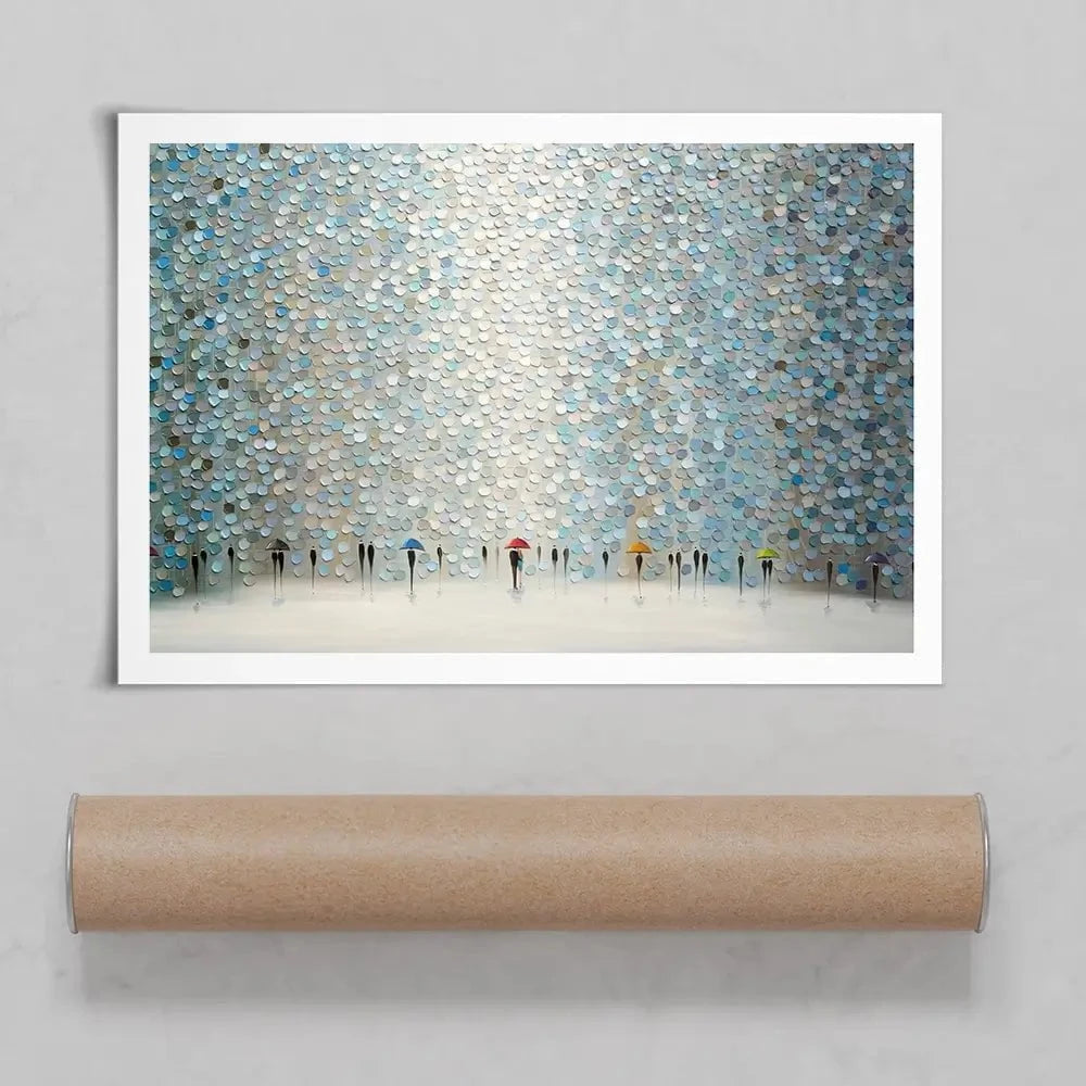 Rain Symphony Art Print Rain Symphony Art Print wall art product Ekaterina Ermilkina