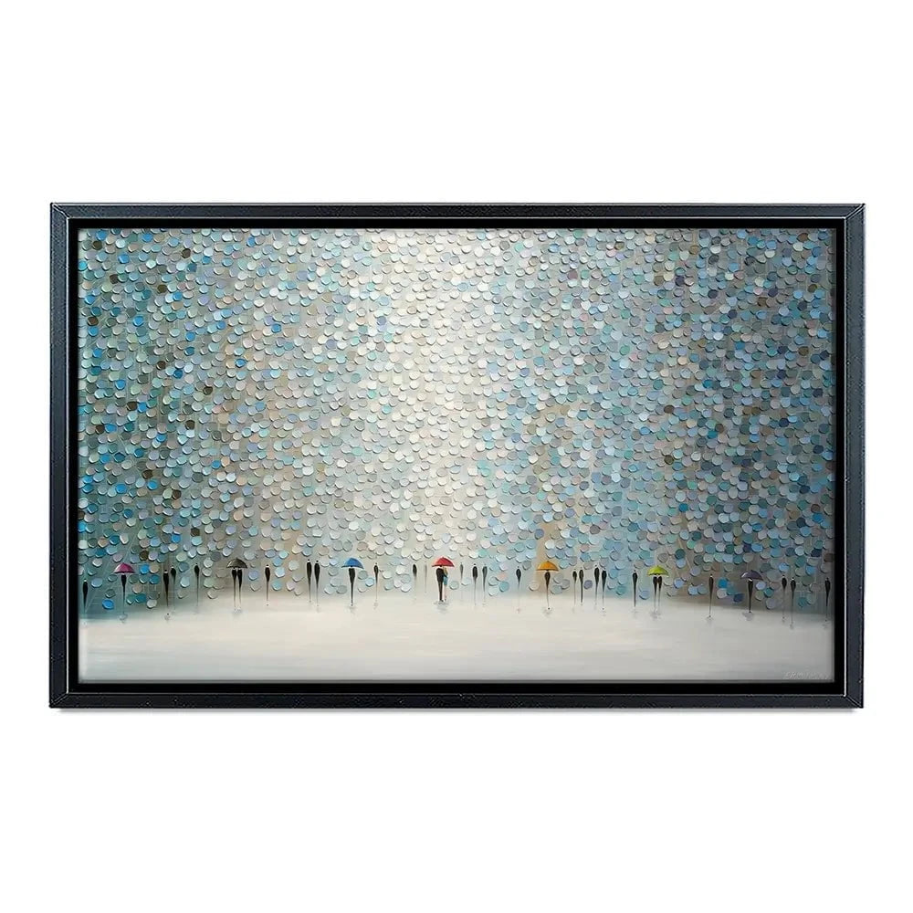 Rain Symphony Canvas Print Rain Symphony Canvas Print wall art product Ekaterina Ermilkina