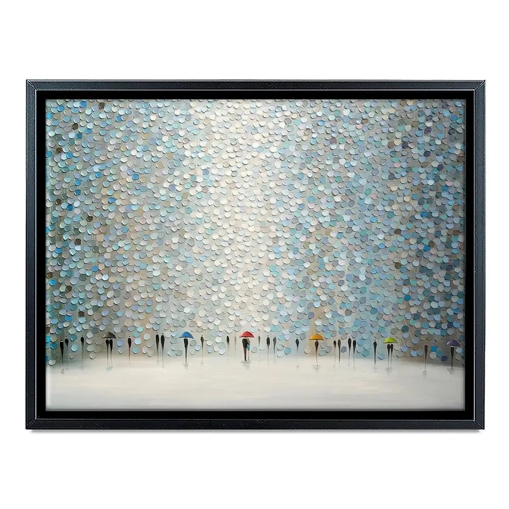 Rain Symphony Canvas Print Rain Symphony Canvas Print wall art product Ekaterina Ermilkina