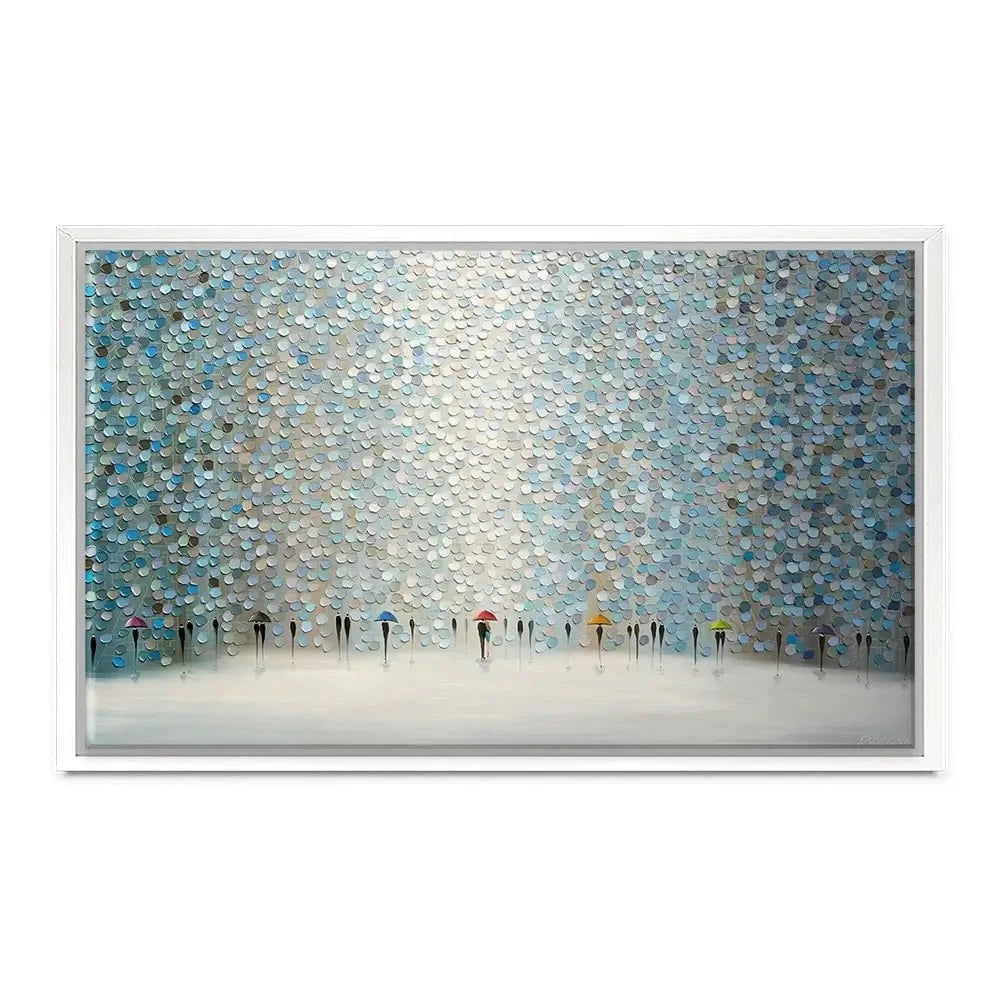 Rain Symphony Canvas Print Rain Symphony Canvas Print wall art product Ekaterina Ermilkina