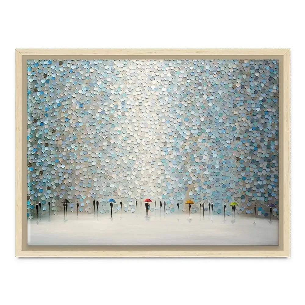 Rain Symphony Canvas Print Rain Symphony Canvas Print wall art product Ekaterina Ermilkina