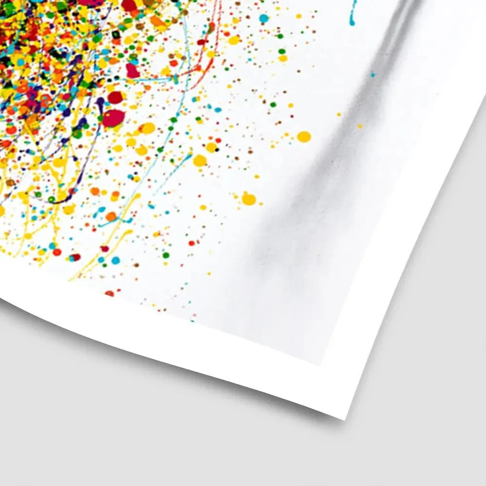 Rainbow Butterfly Ballerina Art Print Rainbow Butterfly Ballerina Art Print wall art product Ashvin Harrison