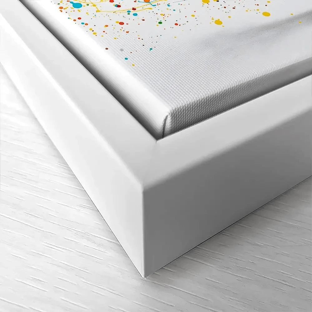 Rainbow Butterfly Ballerina Canvas Print Rainbow Butterfly Ballerina Canvas Print wall art product Ashvin Harrison