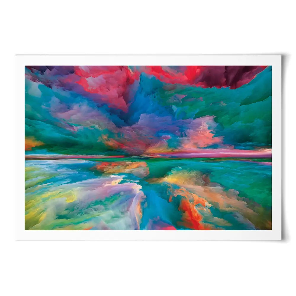 Rainbow Enlightenment Art Print Rainbow Enlightenment Art Print wall art product agsandrew / Shutterstock