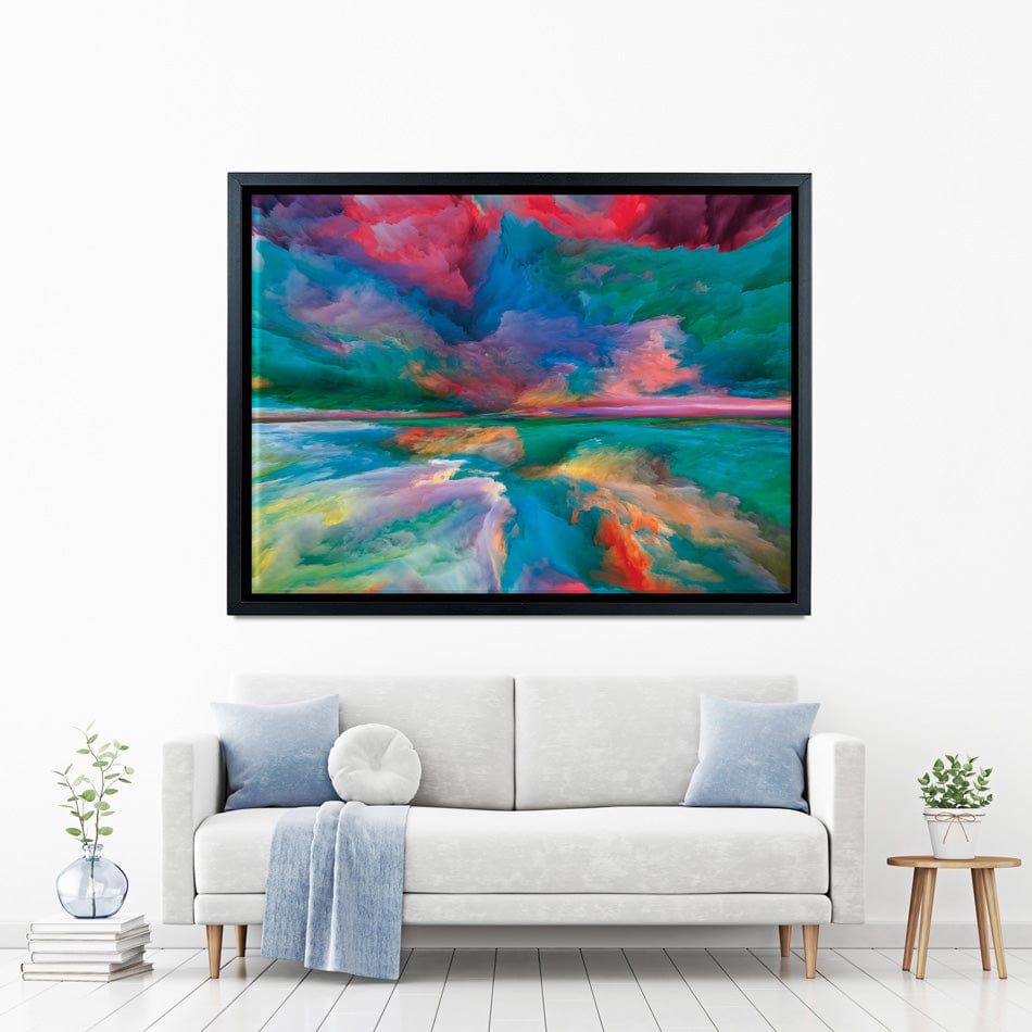 Rainbow Enlightenment Canvas Print wall art product agsandrew / Shutterstock
