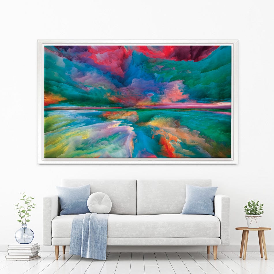 Rainbow Enlightenment Canvas Print wall art product agsandrew / Shutterstock