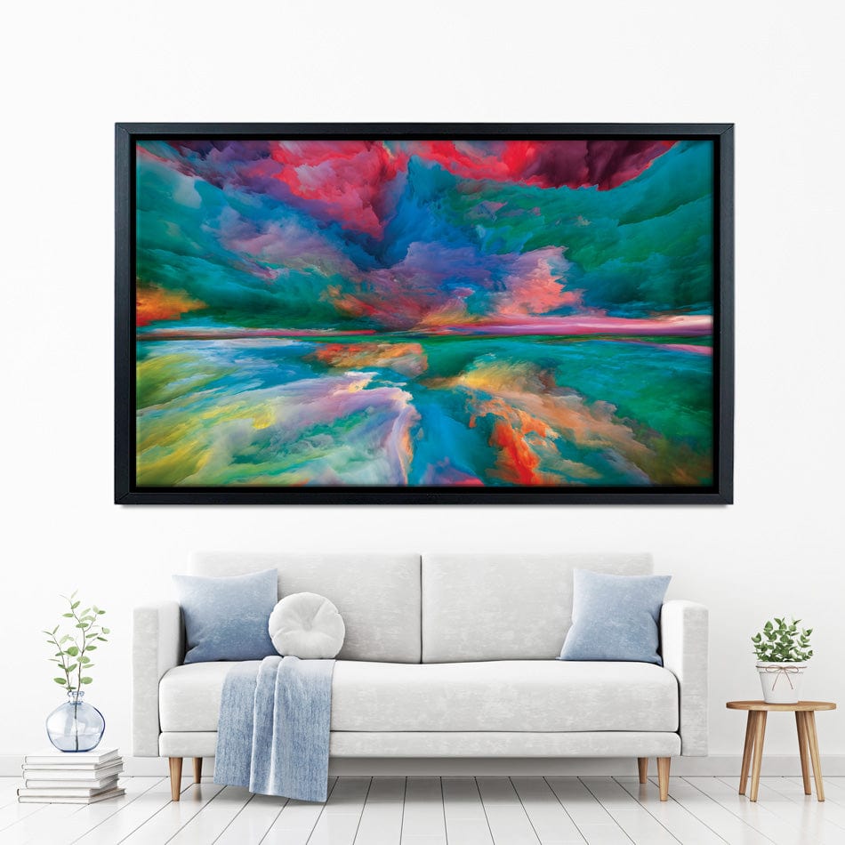 Rainbow Enlightenment Canvas Print wall art product agsandrew / Shutterstock