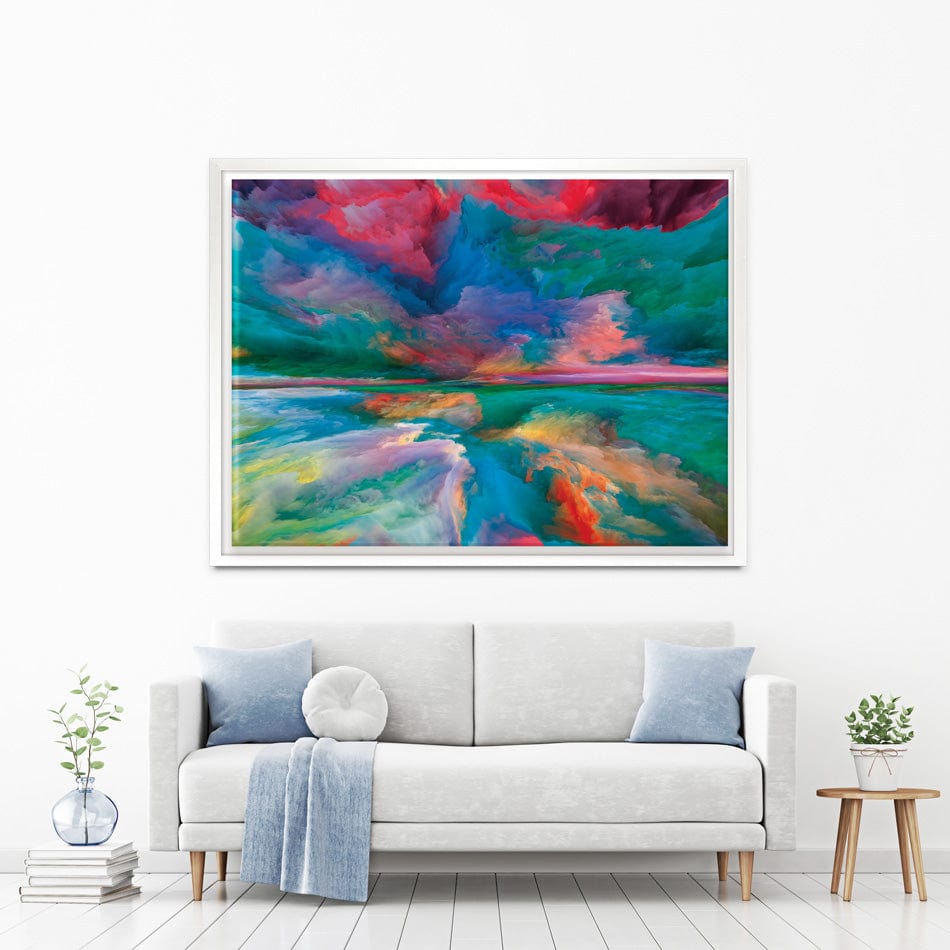 Rainbow Enlightenment Canvas Print wall art product agsandrew / Shutterstock