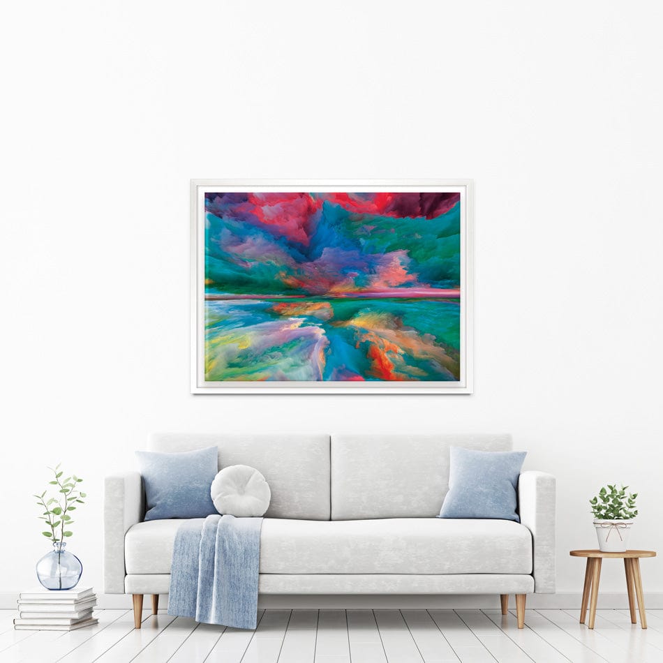 Rainbow Enlightenment Canvas Print wall art product agsandrew / Shutterstock
