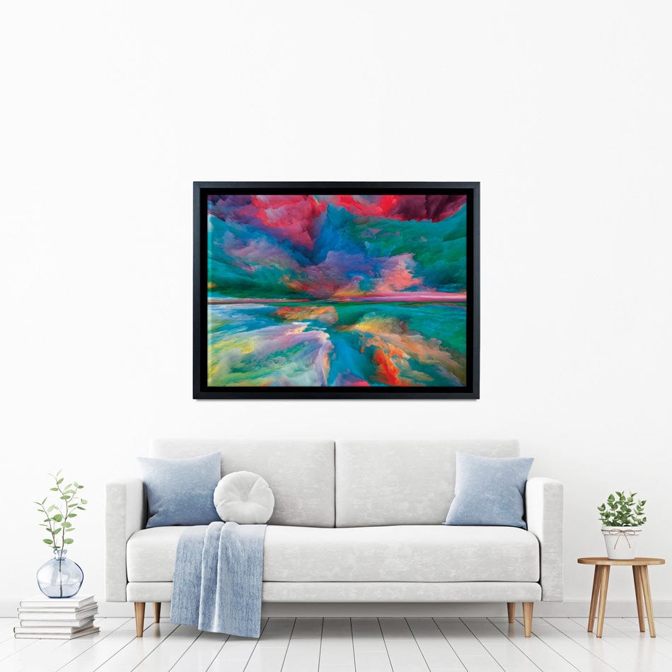 Rainbow Enlightenment Canvas Print wall art product agsandrew / Shutterstock