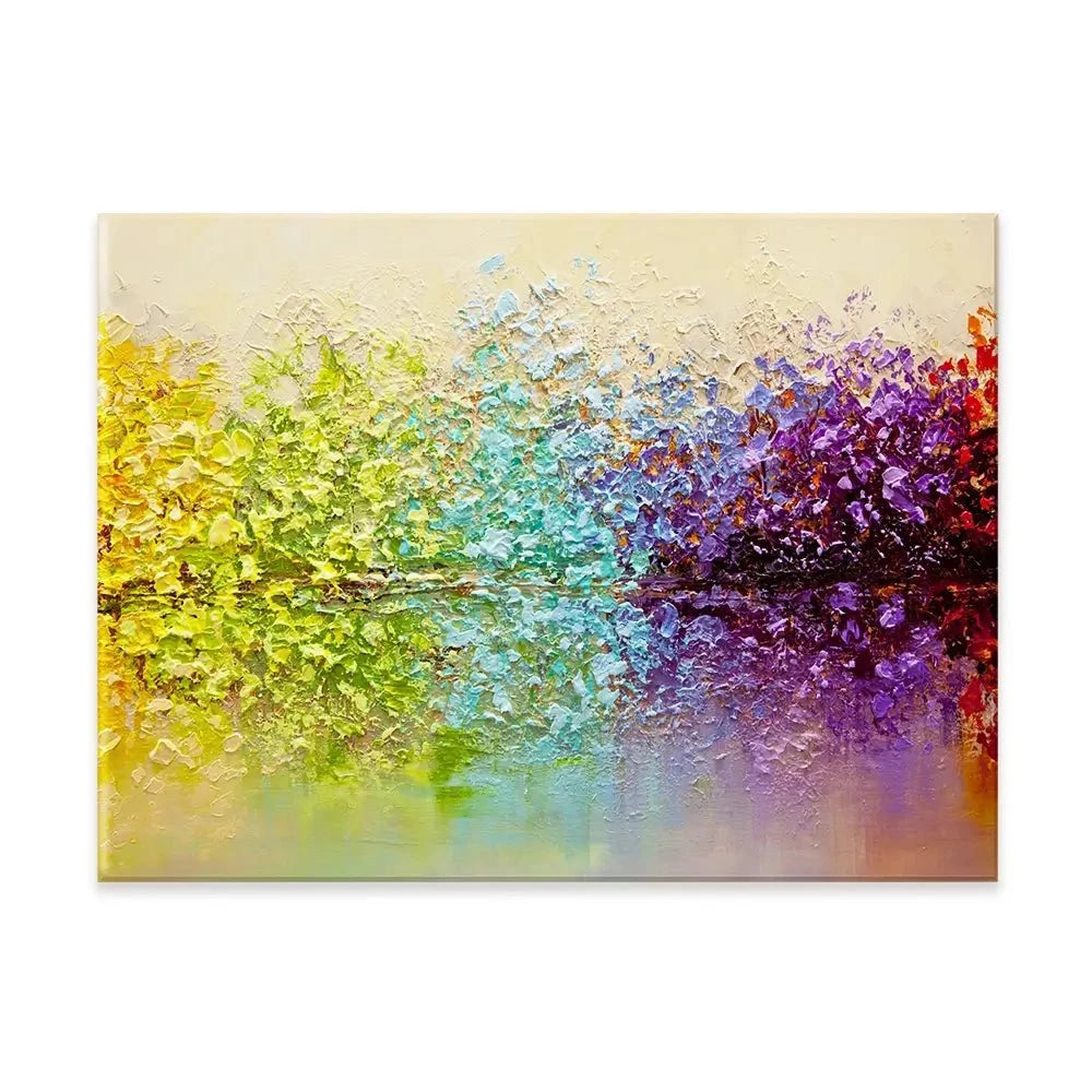 Rainbow Secret Garden Canvas Print Rainbow Secret Garden Canvas Print wall art product Osnat Tzadok