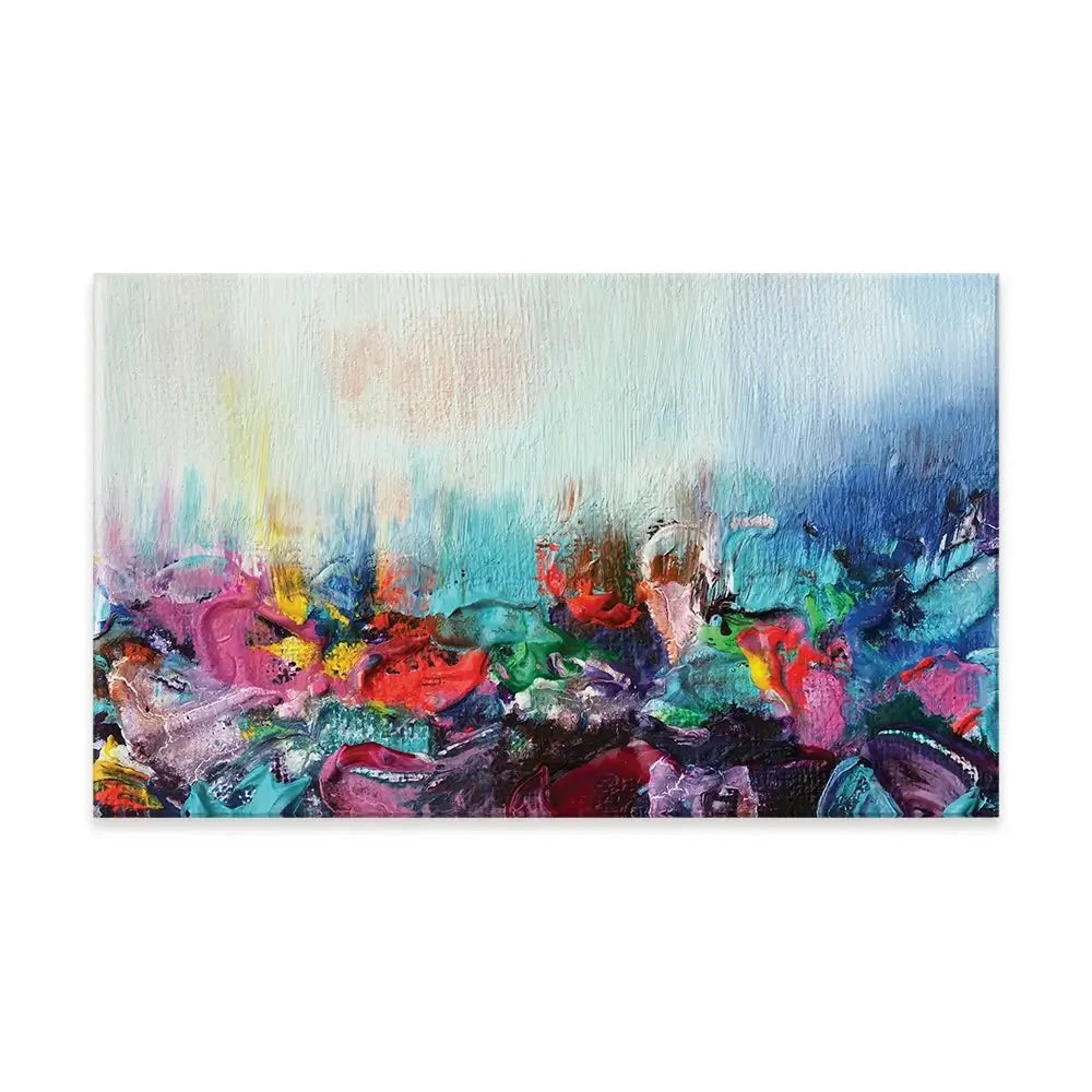 Rainbow Smear Canvas Print Rainbow Smear Canvas Print wall art product Rudchenko Liliia / Shutterstock