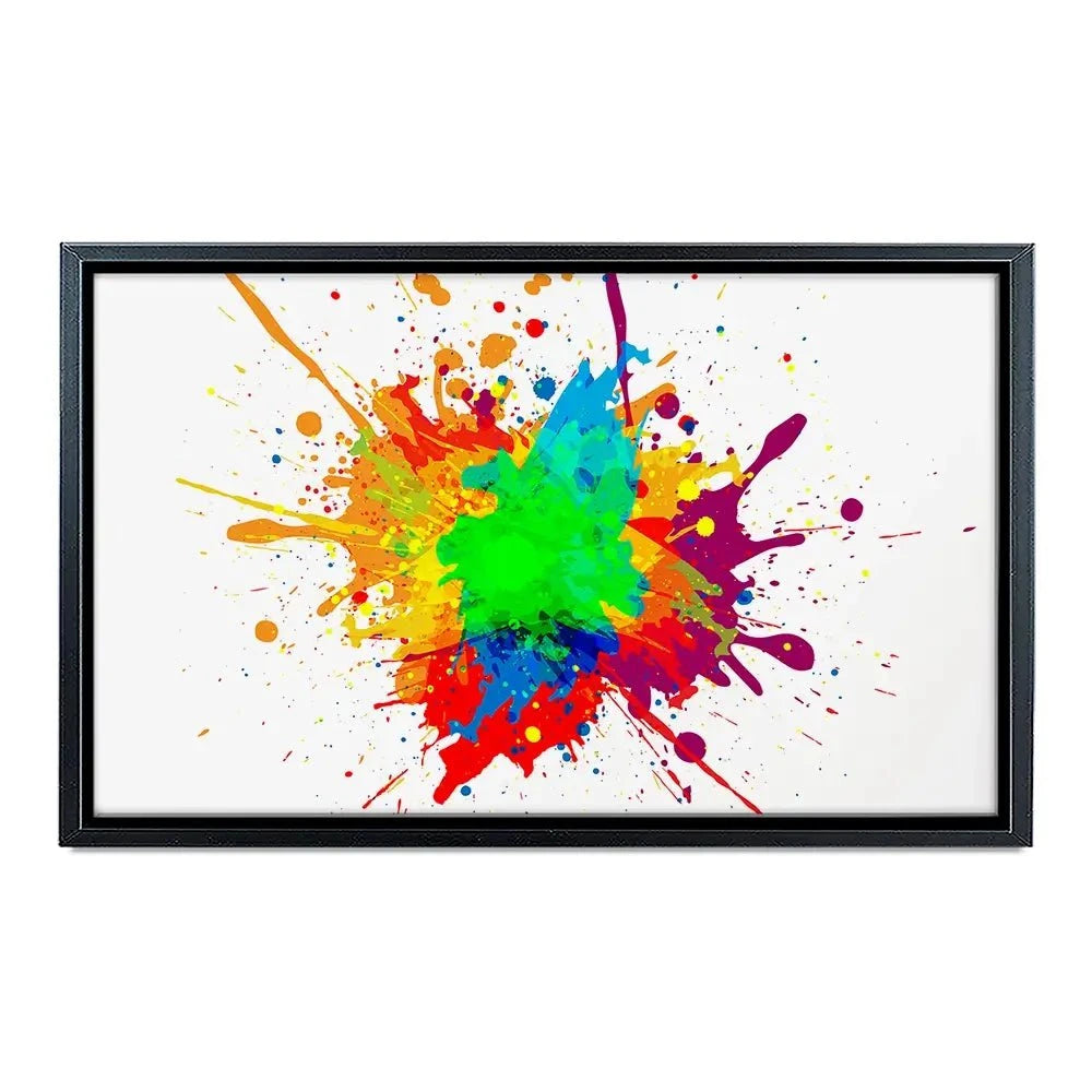 Rainbow Splash Canvas Print Rainbow Splash Canvas Print wall art product Mrspopman1985 / Shutterstock