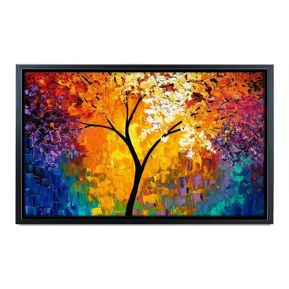 Rainbow Tree Of Life Canvas Print Rainbow Tree Of Life Canvas Print wall art product Osnat Tzadok
