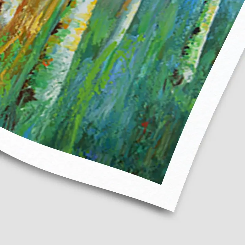 Rainbow Tree Trunks Art Print Rainbow Tree Trunks Art Print wall art product CHENYU ARTS / Shutterstock