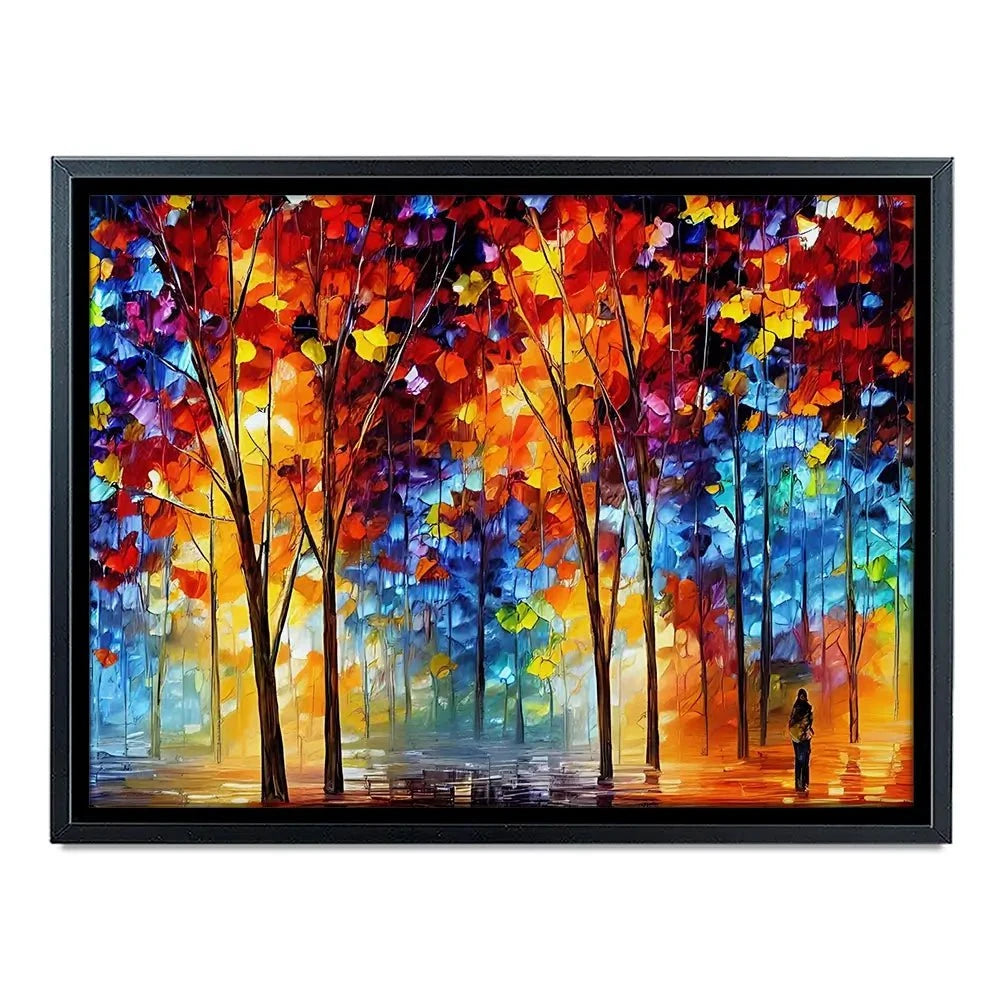 Rainbow Walks Canvas Print Rainbow Walks Canvas Print wall art product Kolokolchi / Shutterstock