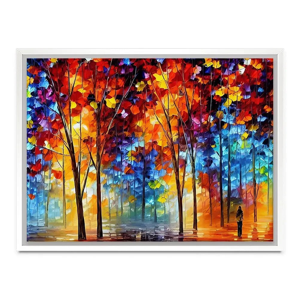 Rainbow Walks Canvas Print Rainbow Walks Canvas Print wall art product Kolokolchi / Shutterstock