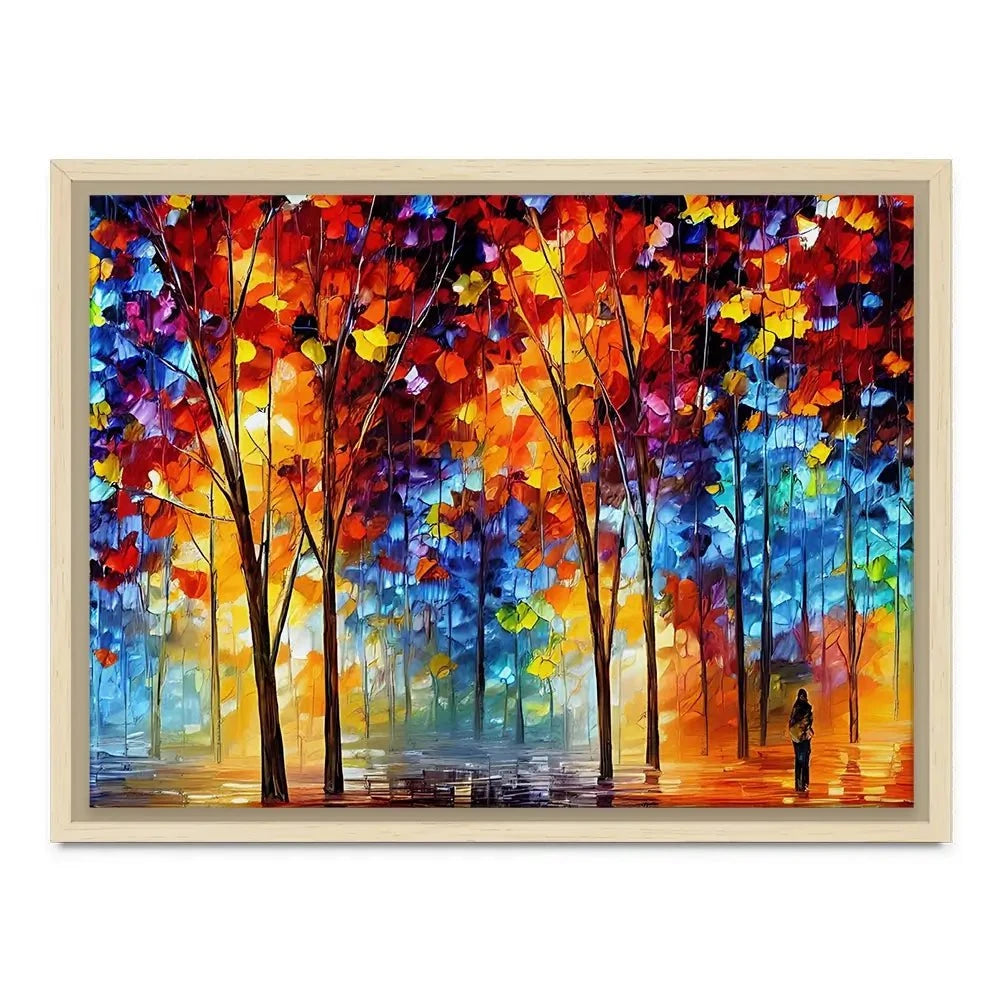 Rainbow Walks Canvas Print Rainbow Walks Canvas Print wall art product Kolokolchi / Shutterstock