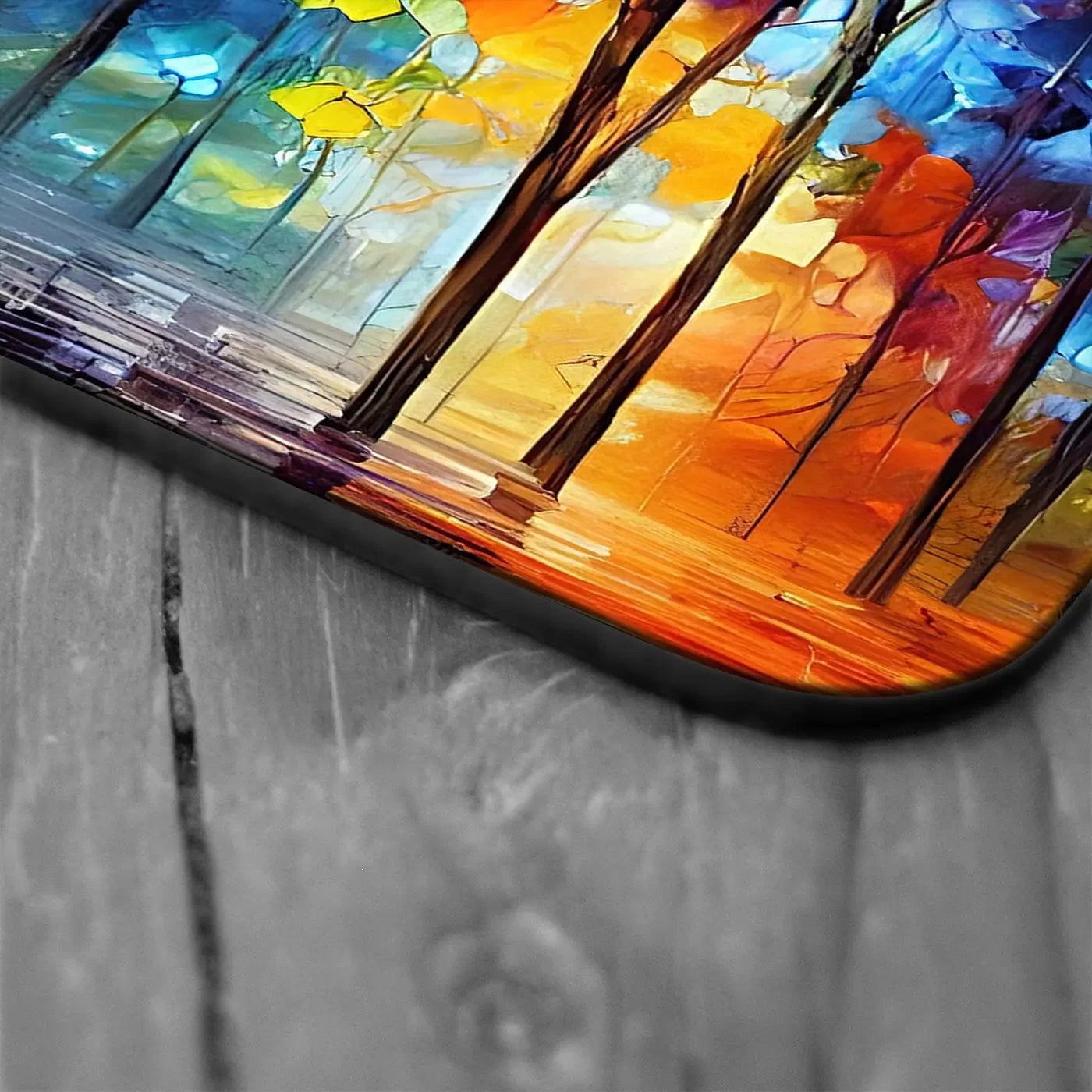 Rainbow Walks Coaster Set Rainbow Soul Tree Coaster Set | Rainbow Soul Tree Art Coasters wall art product Kolokolchi / Shutterstock