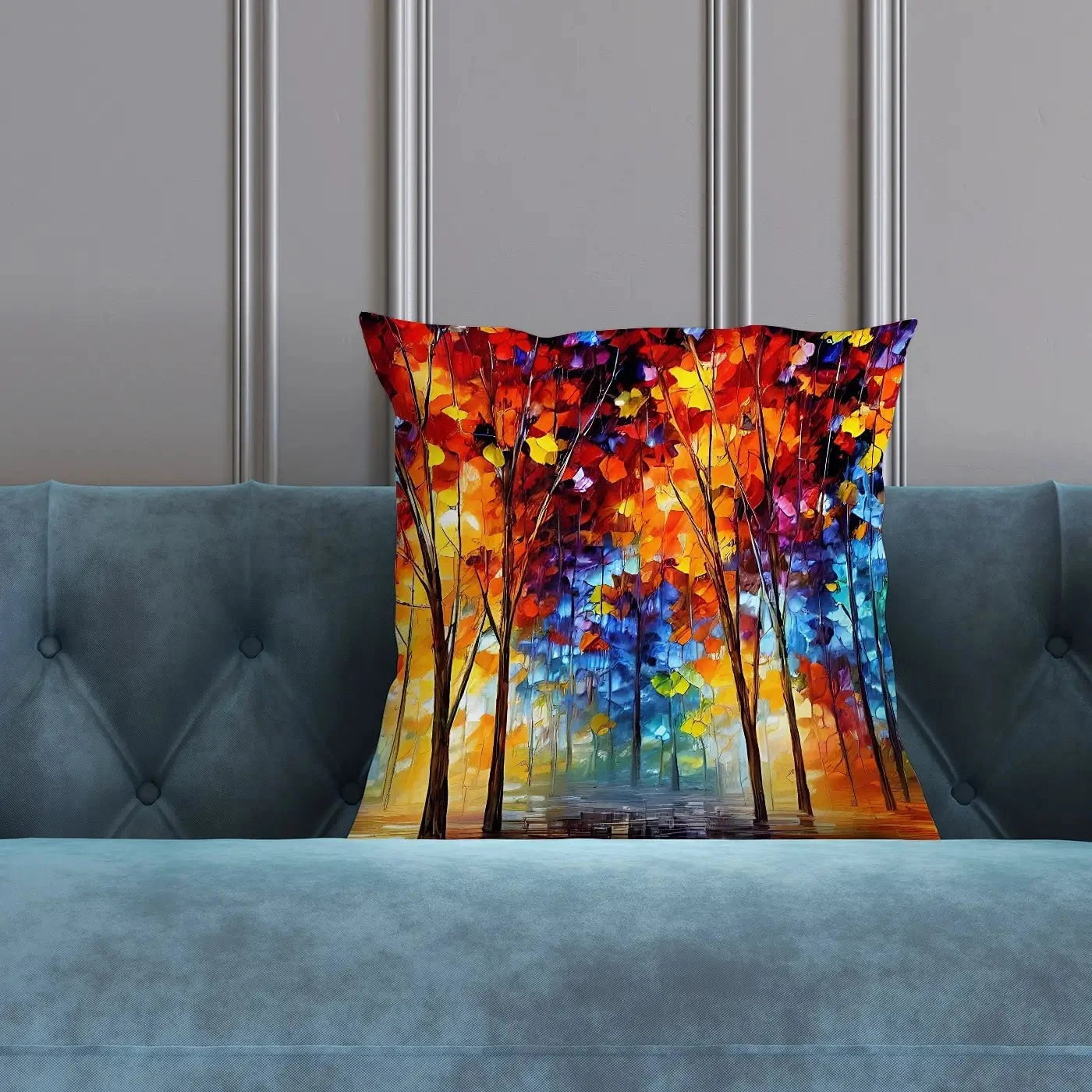 Rainbow Walks Cushion Rainbow Walks Cushion wall art product Kolokolchi / Shutterstock