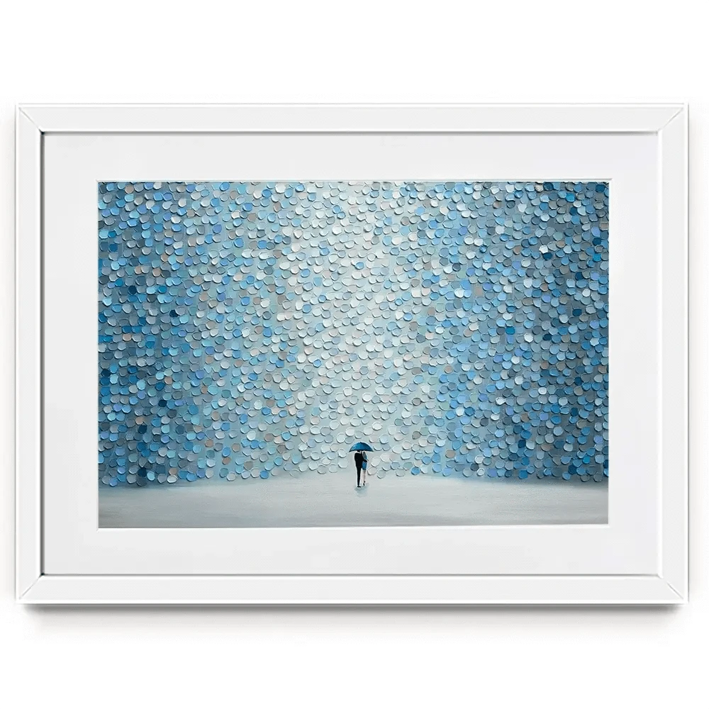 Rainfall Melody Framed Art Print Rainfall Melody Framed Art Print wall art product Ekaterina Ermilkina