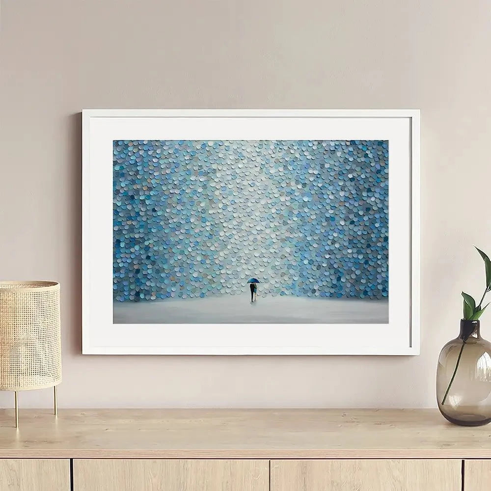 Rainfall Melody Framed Art Print Rainfall Melody Framed Art Print wall art product Ekaterina Ermilkina