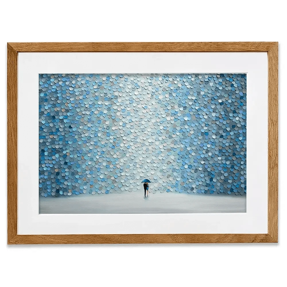 Rainfall Melody Framed Art Print Rainfall Melody Framed Art Print wall art product Ekaterina Ermilkina