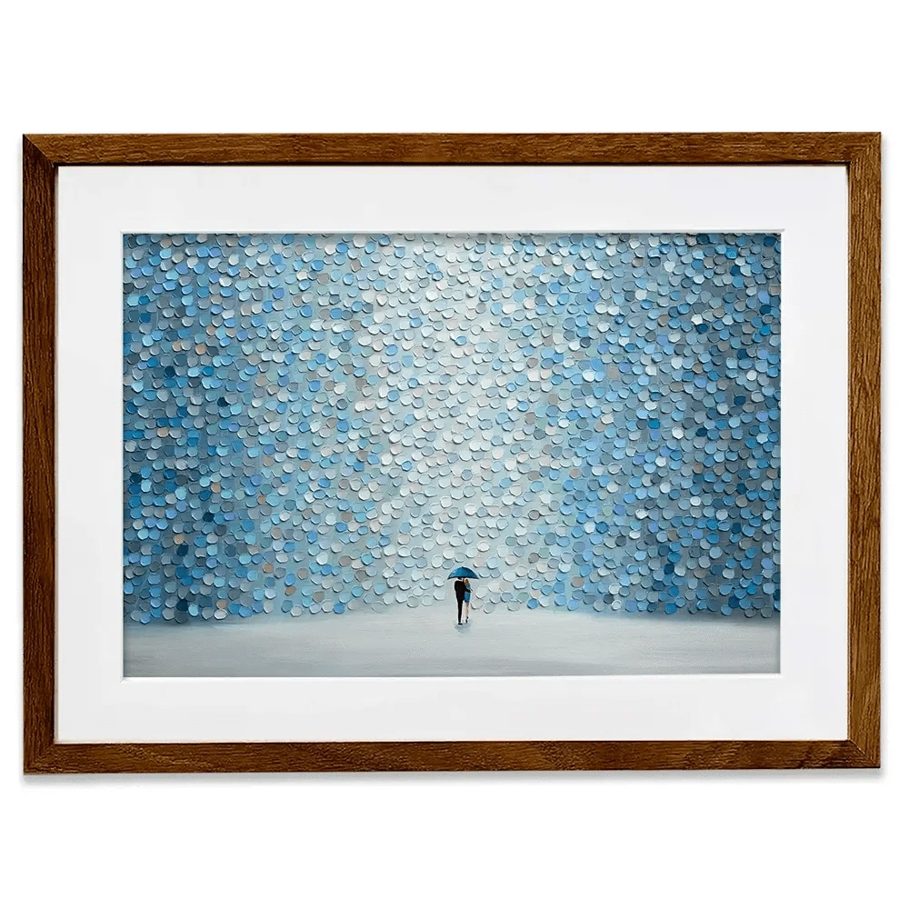 Rainfall Melody Framed Art Print Rainfall Melody Framed Art Print wall art product Ekaterina Ermilkina