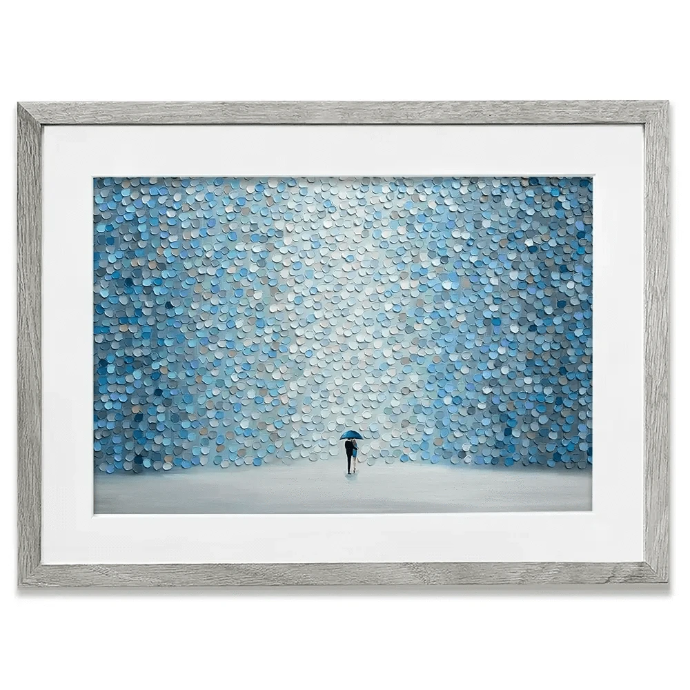 Rainfall Melody Framed Art Print Rainfall Melody Framed Art Print wall art product Ekaterina Ermilkina