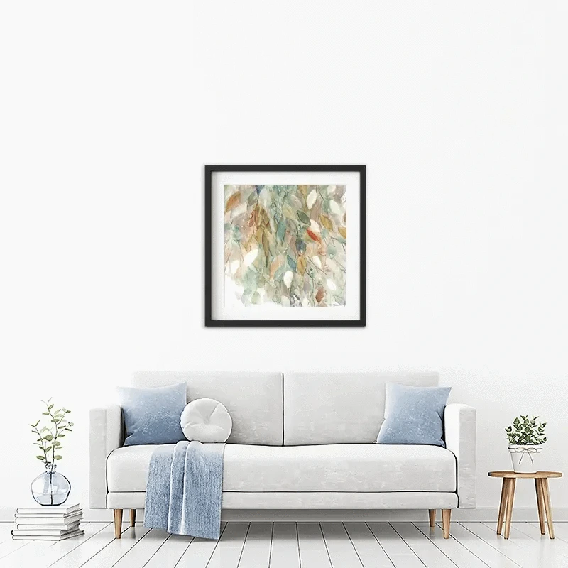 Rainy Cascade Framed Art Print Rainy Cascade Framed Art Print wall art product Carol Robinson