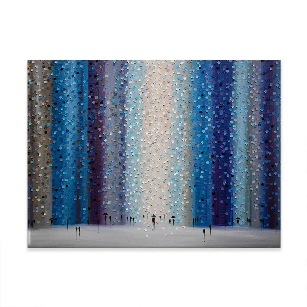 Rainy City For Us Canvas Print Rainy City For Us Canvas Print wall art product Ekaterina Ermilkina