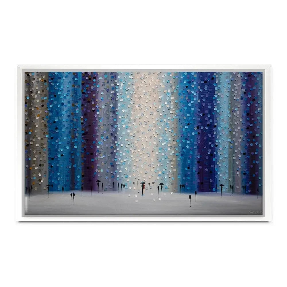 Rainy City For Us Canvas Print Rainy City For Us Canvas Print wall art product Ekaterina Ermilkina