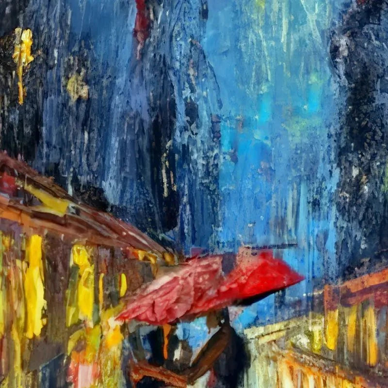 Rainy Date Night Canvas Print Rainy Date Night Canvas Print wall art product David Alexander Elder