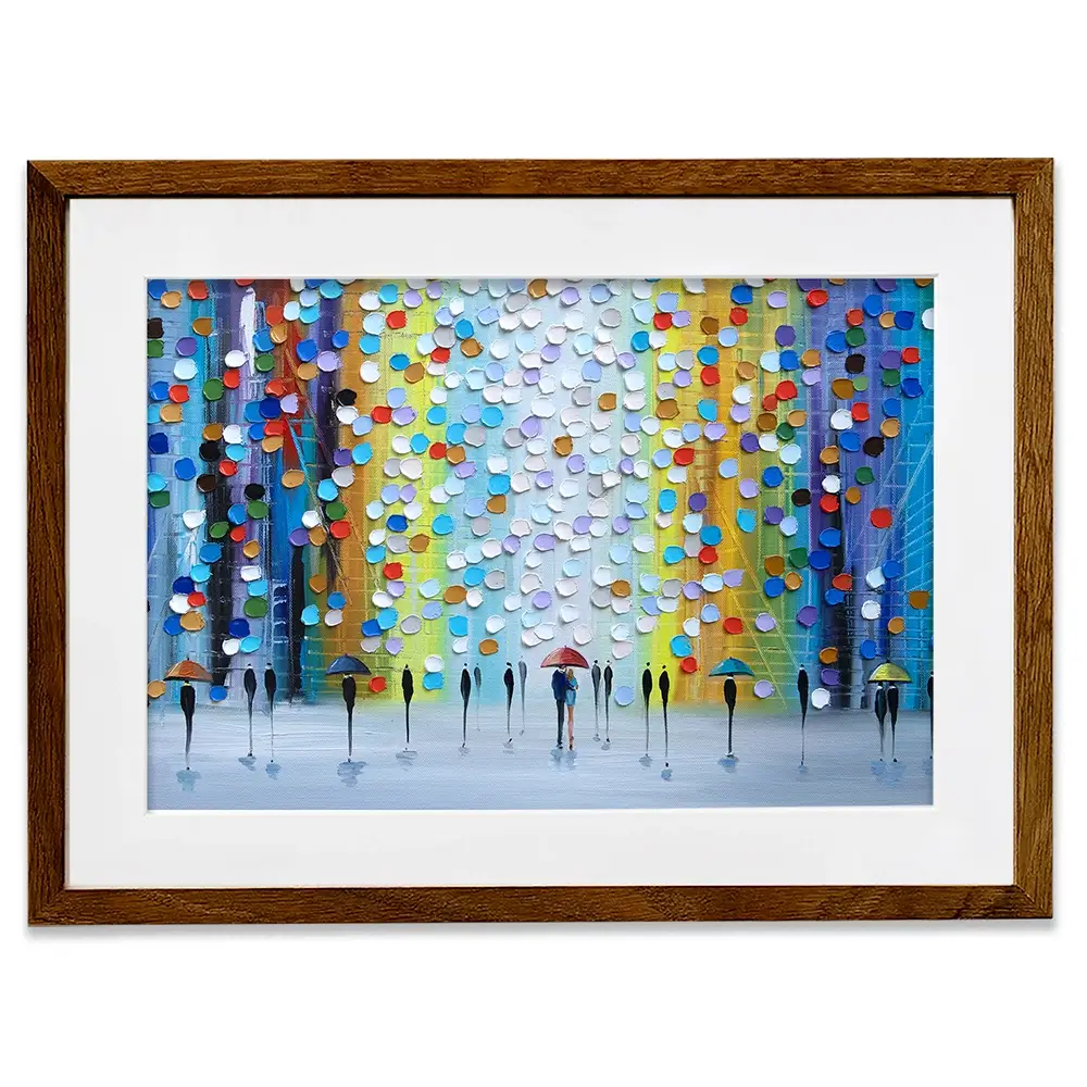 Rainy Fantasy Framed Art Print Rainy Fantasy Framed Art Print wall art product Ekaterina Ermilkina