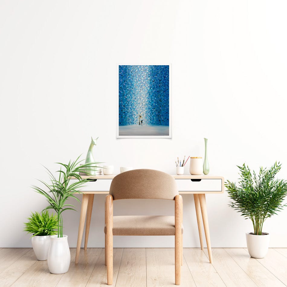 Rainy Streetlight Sonata Art Print wall art product Ekaterina Ermilkina / Independent