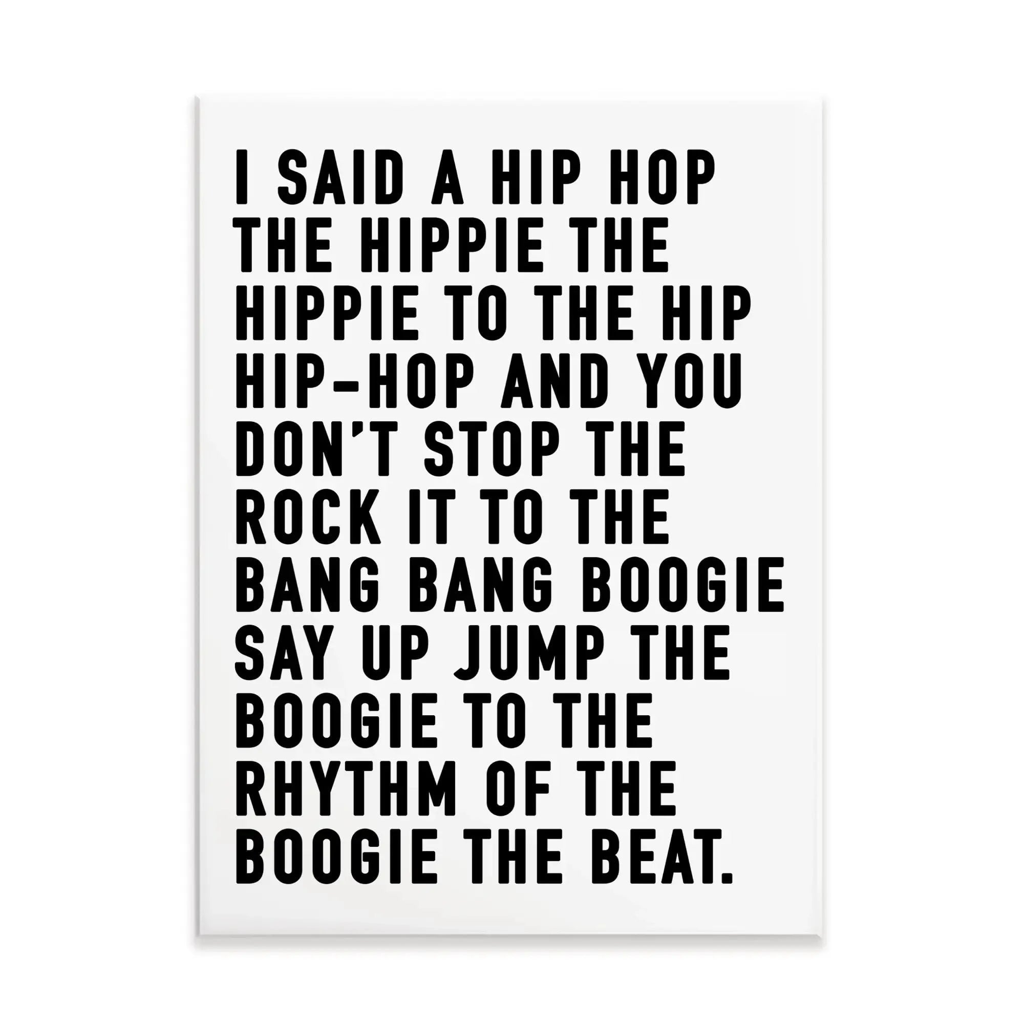 Rappers Delight Canvas Print Rappers Delight Canvas Print wall art product K Lyon