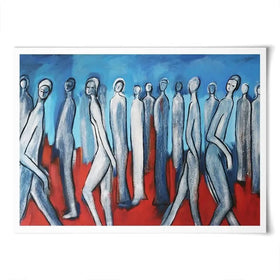 Red Carpet Art Print Red Carpet Art Print wall art product Maria Moretti
