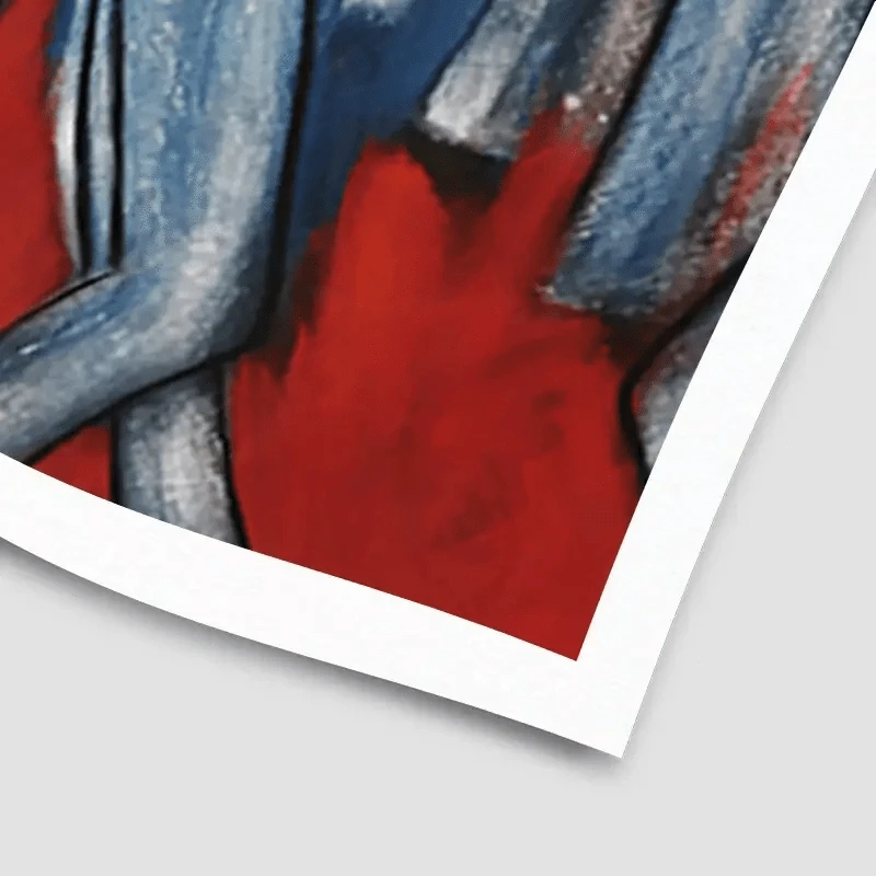 Red Carpet Art Print Red Carpet Art Print wall art product Maria Moretti