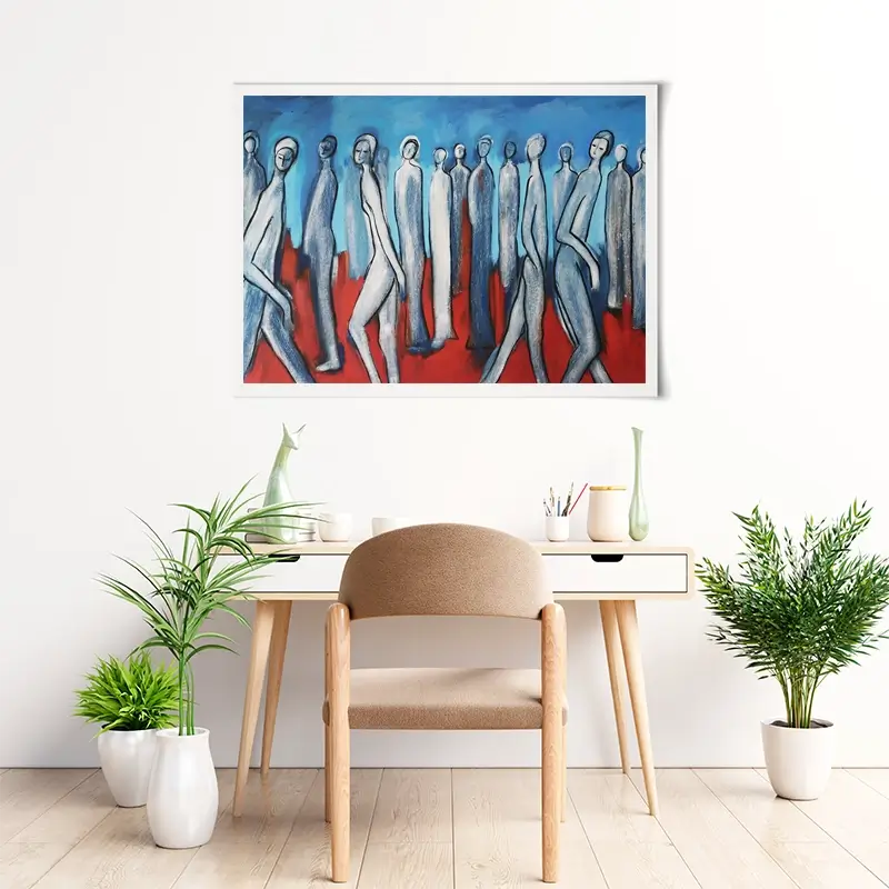 Red Carpet Art Print Red Carpet Art Print wall art product Maria Moretti