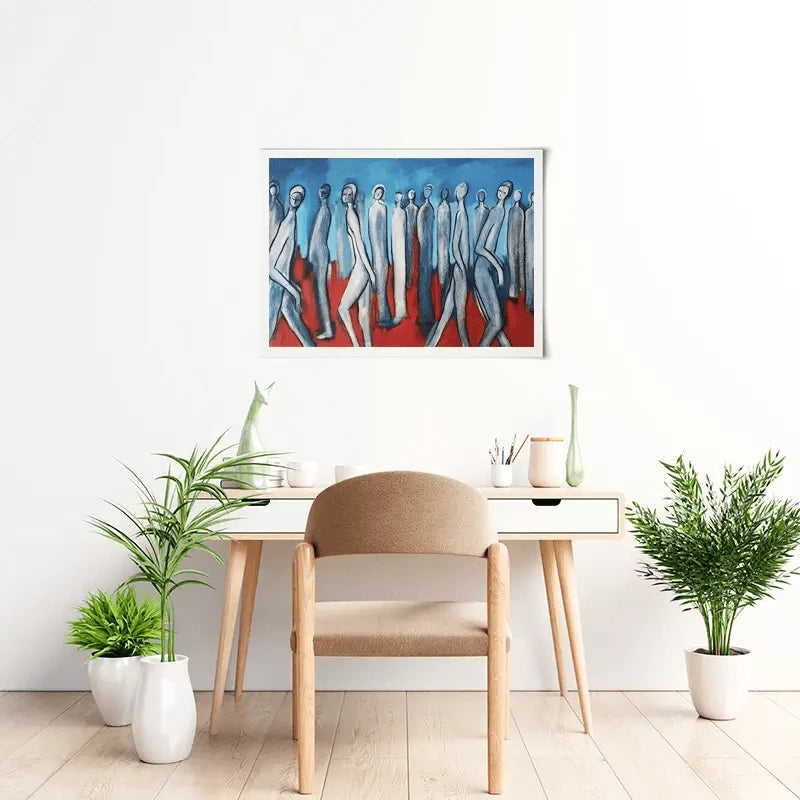 Red Carpet Art Print Red Carpet Art Print wall art product Maria Moretti