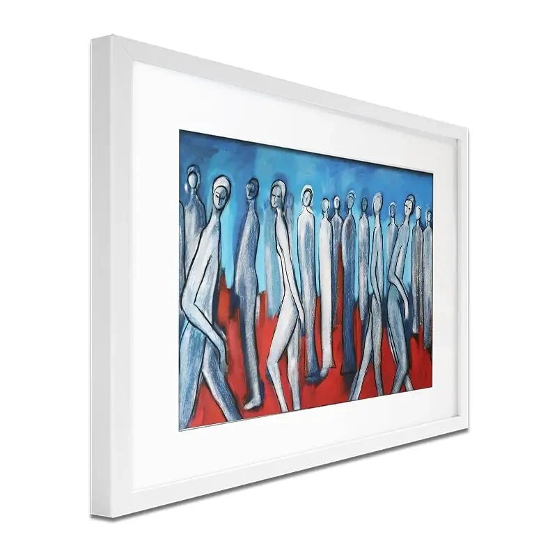 Red Carpet Framed Art Print Red Carpet Framed Art Print wall art product Maria Moretti